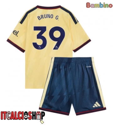 Arsenal Bruno Guimaraes #39 Terza Maglia Bambino 2026-27 Manica Corta (+ Pantaloni corti)